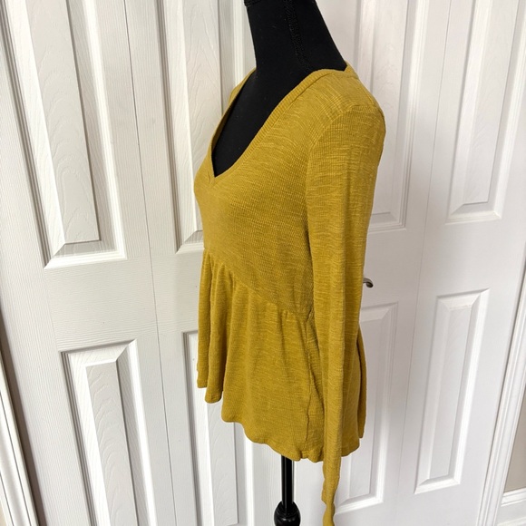 Anthropologie T.la Jill Babydoll V-Neck Top - Picture 9 of 15